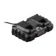PARKSIDE® 12 V / 2 x 4,5 A / Doppel-Ladegerät »PDSLK 12 B2«, ohne Akkus - B-Ware neuwertig