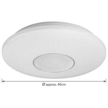 LIVARNO® LED-Deckenleuchte, mit Bluetooth-Lautsprecher - B-Ware sehr gut