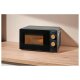 SILVERCREST® Mikrowelle SMWH 700 C1, schwarz - B-Ware neuwertig