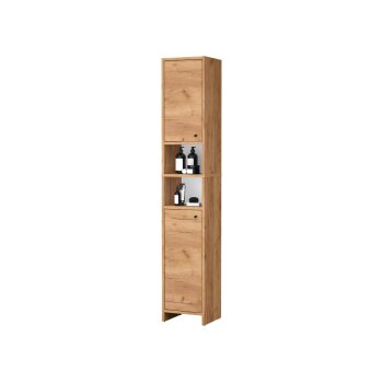 LIVARNO® Hochschrank Verona, in Wotan-Eiche - B-Ware