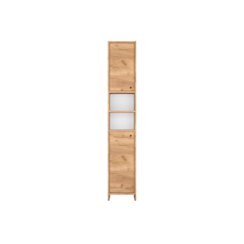 LIVARNO® Hochschrank Verona, in Wotan-Eiche - B-Ware