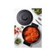 Masterpro Gusseisentopf mit Deckel, Ø 26 cm, 5,5 l, schwarz - B-Ware sehr gut