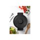 Masterpro Gusseisentopf mit Deckel, Ø 26 cm, 5,5 l, schwarz - B-Ware sehr gut