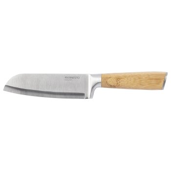 ERNESTO® Messer, Bambus- / Edelstahlgriff...