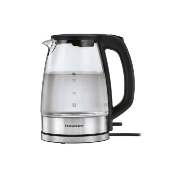 SILVERCREST Glas-Wasserkocher, 1,7 L, 3000 W - B-Ware sehr gut
