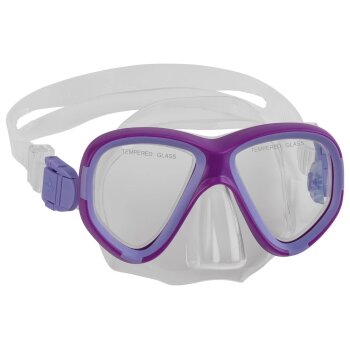 CRIVIT Kinder Schnorchel 2tlg. Set (Lila) - B-Ware gut