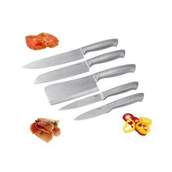 SILVERCREST® Edelstahl-Messer-Set - B-Ware