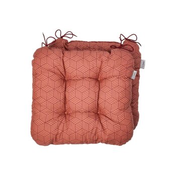 LIVARNO® 2er Set Sitzkissen Valencia / Miami, rot - B-Ware sehr gut