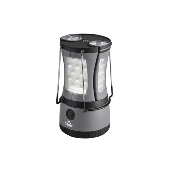 CRIVIT 2-in-1-Campinglampe (Grau) - B-Ware neuwertig