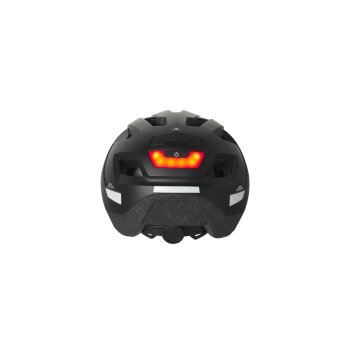 CRIVIT Fahrradhelm mit Rücklicht (Schwarz, S/M) - B-Ware Transportschaden Kosmetisch