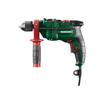 PARKSIDE® Schlagbohrmaschine Starter-Set »PSBM 750 C3« - B-Ware Transportschaden Kosmetisch