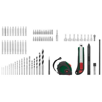 PARKSIDE® Schlagbohrmaschine Starter-Set »PSBM 750 C3« - B-Ware Transportschaden Kosmetisch