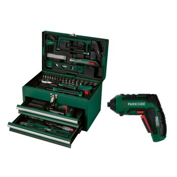 PARKSIDE® Werkzeugkoffer mit Akkuschrauber...