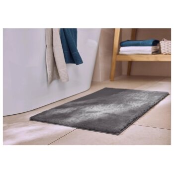 LIVARNO® Badteppich, 60 x 100 cm (Grau) - B-Ware sehr gut