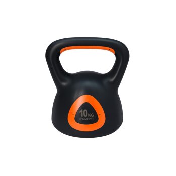 CRIVIT Fitness-Zubehör, Kettlebell aus Kunststoff 10kg - B-Ware sehr gut