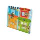 lupilu® Schließfach-Spiel / Magnetbox Bauernhofpuzzle / Magnetbox Zahlen und ABC - B-Ware