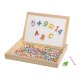 lupilu® Schließfach-Spiel / Magnetbox Bauernhofpuzzle / Magnetbox Zahlen und ABC - B-Ware