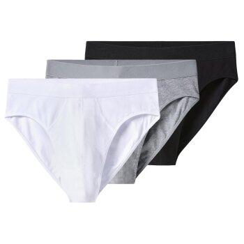 esmara Men 3er Set Herren-Slips, 6/L,...