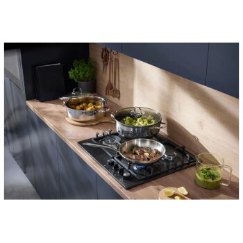 SILVERCREST® Edelstahl-Kasserolle, Ø 28 cm (unbeschichtet) - B-Ware neuwertig