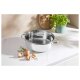 SILVERCREST® Edelstahl-Kasserolle, Ø 28 cm (unbeschichtet) - B-Ware neuwertig