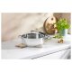 SILVERCREST® Edelstahl-Kasserolle, Ø 28 cm (unbeschichtet) - B-Ware neuwertig