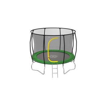 CRIVIT Garten-Trampolin mit Sicherheitsnetz, Ø 305...