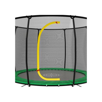 CRIVIT Garten-Trampolin mit Sicherheitsnetz, Ø 305 cm - B-Ware sehr gut