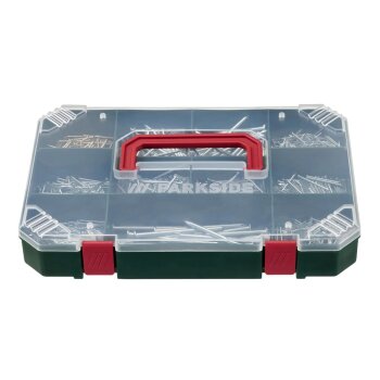 PARKSIDE® Dübelsortiment/ Haken- und Dübelsortiment/ Nagelsortiment - B-Ware