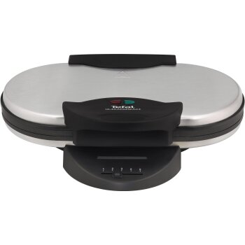 Tefal Waffeleisen, WM311D, silber - B-Ware sehr gut