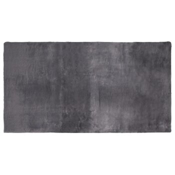 LIVARNO® Teppich, 80 x 150 cm, dunkelgrau - B-Ware neuwertig