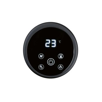 TRONIC® Turmventilator »STVL 50 B1«, mit LCD-Display (Schwarz) - B-Ware sehr gut