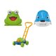 LUPILU® Seifenblasenmaschine Frosch / Delfin / Rasenmäher - B-Ware