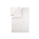 LIVARNO® Luxus Satin Bettwäsche, 200 x 220 cm, weiß - B-Ware neuwertig