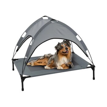 zoofari® Tierbett, Hundeliege, inkl. Sonnenschutz - B-Ware neuwertig