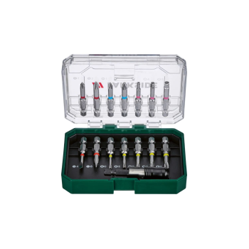 PARKSIDE® Bit-Set »PBS 4 «, farbcodiert (Bitsatz 50mm 15tlg) - B-Ware sehr gut