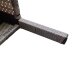 Gardamo Vigo Lounge Set, aus Geflecht Mix, 4-teilig, grau - B-Ware Transportschaden