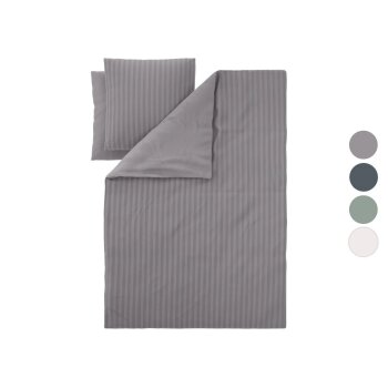 LIVARNO® Luxus Satin Bettwäsche, 200 x 220 cm -...