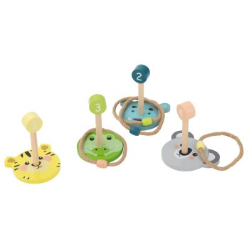 lupilu® Tierkegeln / Krocket / Tierwurfspiel (Wurfspiel) - B-Ware neuwertig
