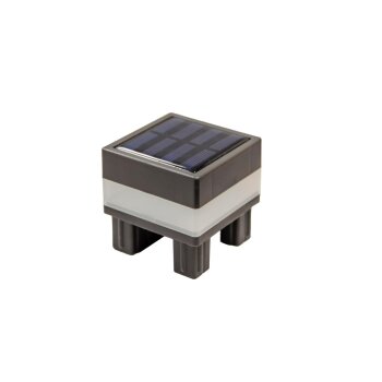 LED-Solarleuchte für elephant® Alumniumpfosten -...