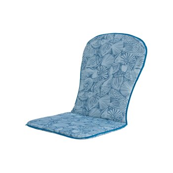 LIVARNO® Monoblock-Auflage, für Hochlehner, blau...