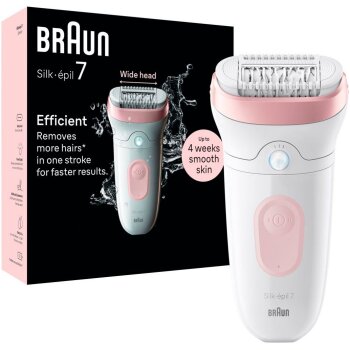 Braun Epilierer Silk-épil 7 7-000, rosa/weiß...