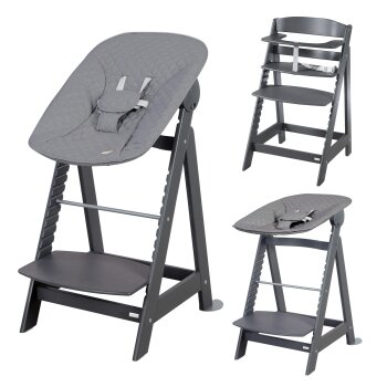 roba Treppenhochstuhl, Born Up 2in1, anthrazit - B-Ware...