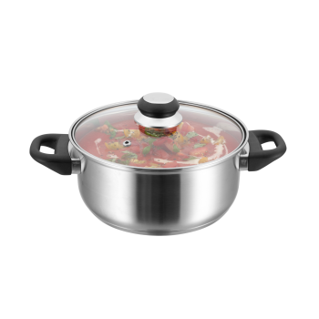 SILVERCREST® Edelstahl-Topf, Ø 20 cm - B-Ware gut