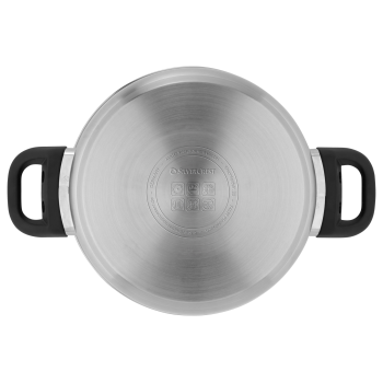 SILVERCREST® Edelstahl-Topf, Ø 20 cm - B-Ware gut