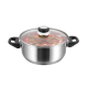 SILVERCREST® Edelstahl-Topf, Ø 20 cm - B-Ware gut