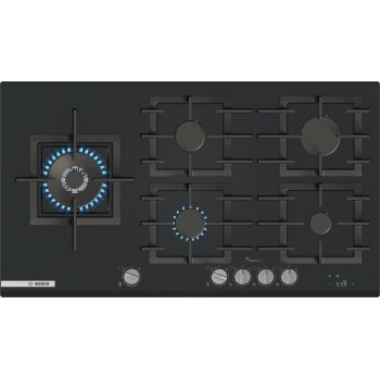 BOSCH Gas-Kochfeld, Serie 8, PRS9A6H40, schwarz - B-Ware...