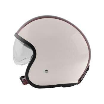ULTIMATE SPEED® Jethelm, S, creme/schwarz - B-Ware sehr gut
