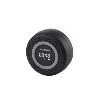 SILVERCREST® Lautsprecher Bluetooth FM Duschradio (Schwarz) - B-Ware sehr gut