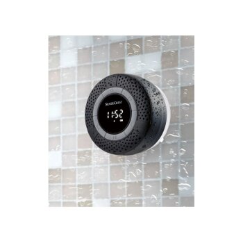 SILVERCREST® Lautsprecher Bluetooth FM Duschradio (Schwarz) - B-Ware sehr gut