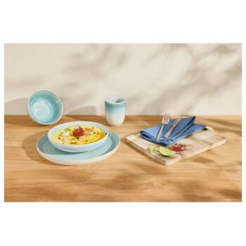 SILVERCREST® Geschirrset »Porto«, 24-teilig (Blau) - B-Ware sehr gut